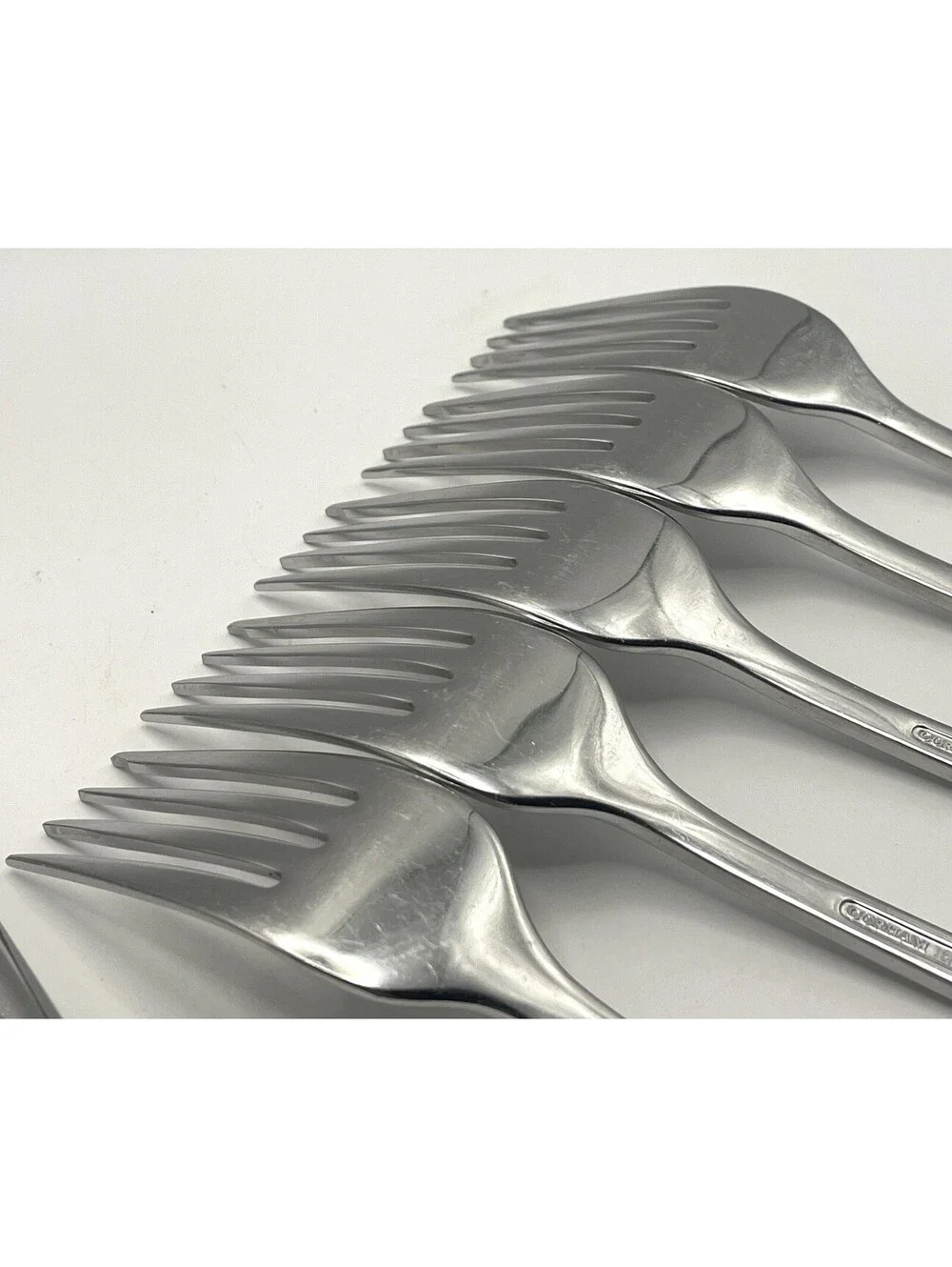 (5) Gorham TRILOGY Stainless 18/8 Salad Fork Lot ~ 7”